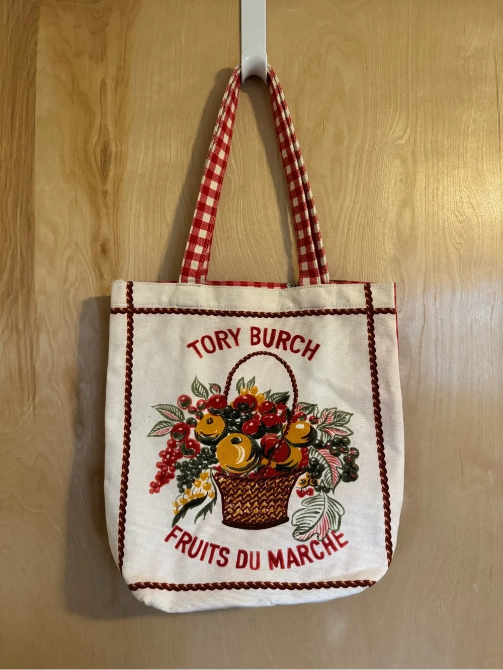 Fruits Du Marche Canvas Tote